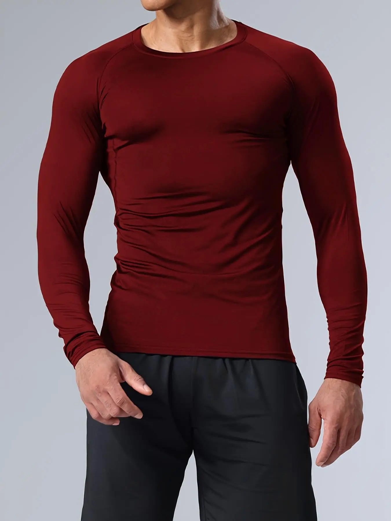 Men's Athletic Compression Long Sleeve