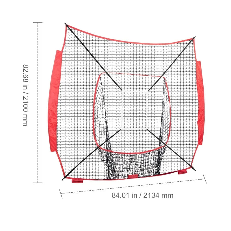 7x7 ft Portable Baseball Softball Practice