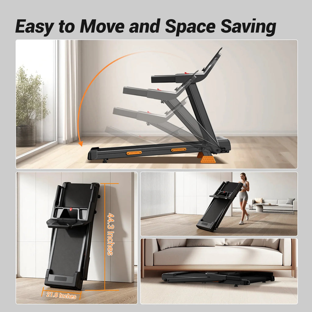 15% Incline 3.5 HP Motor Treadmill