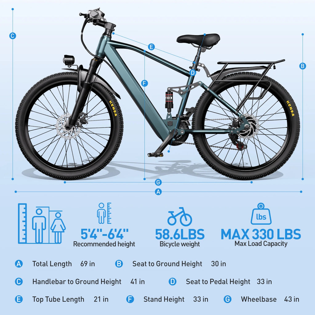 Adults Electric Bicycle, 26" 24"