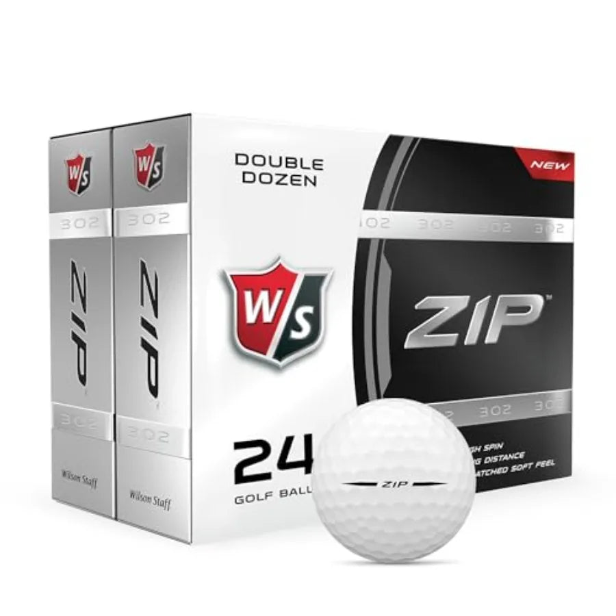 Staff Zip Golf Balls Pack of 24
