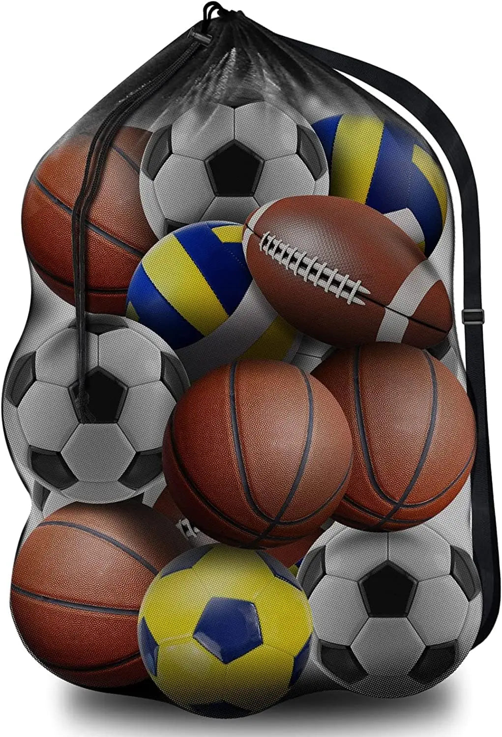Extra Large Mesh Sports Ball Bag