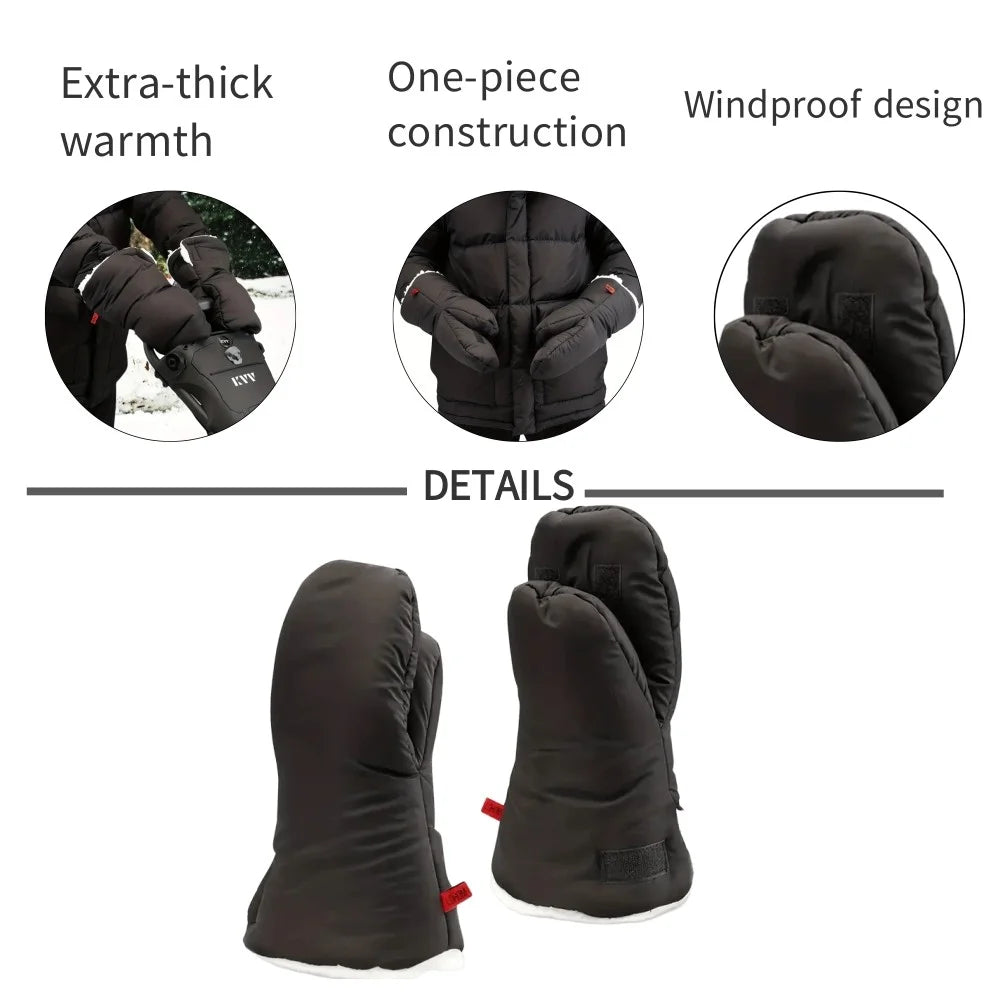 Winter Golf Cart Push Gloves