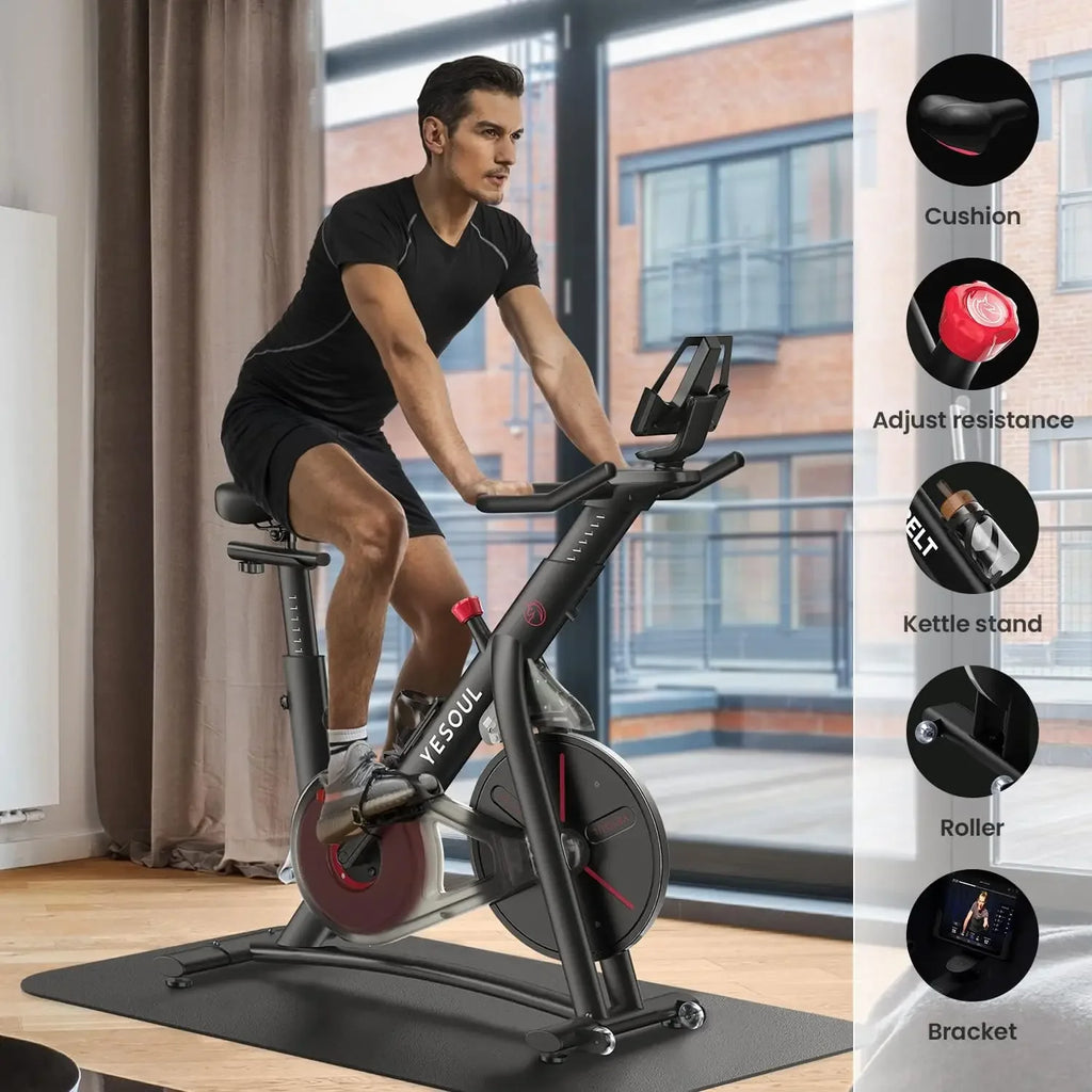 Black Exercise Bike For Home