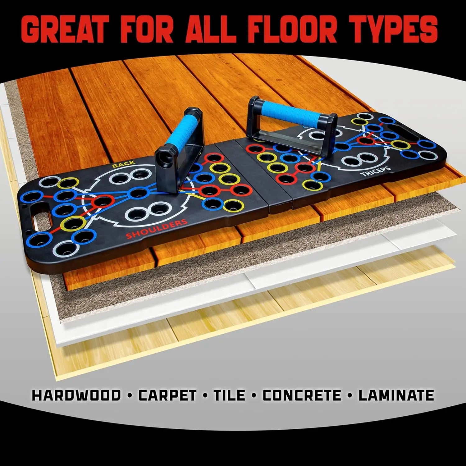 Push Up Support Board.  Multifunctional
