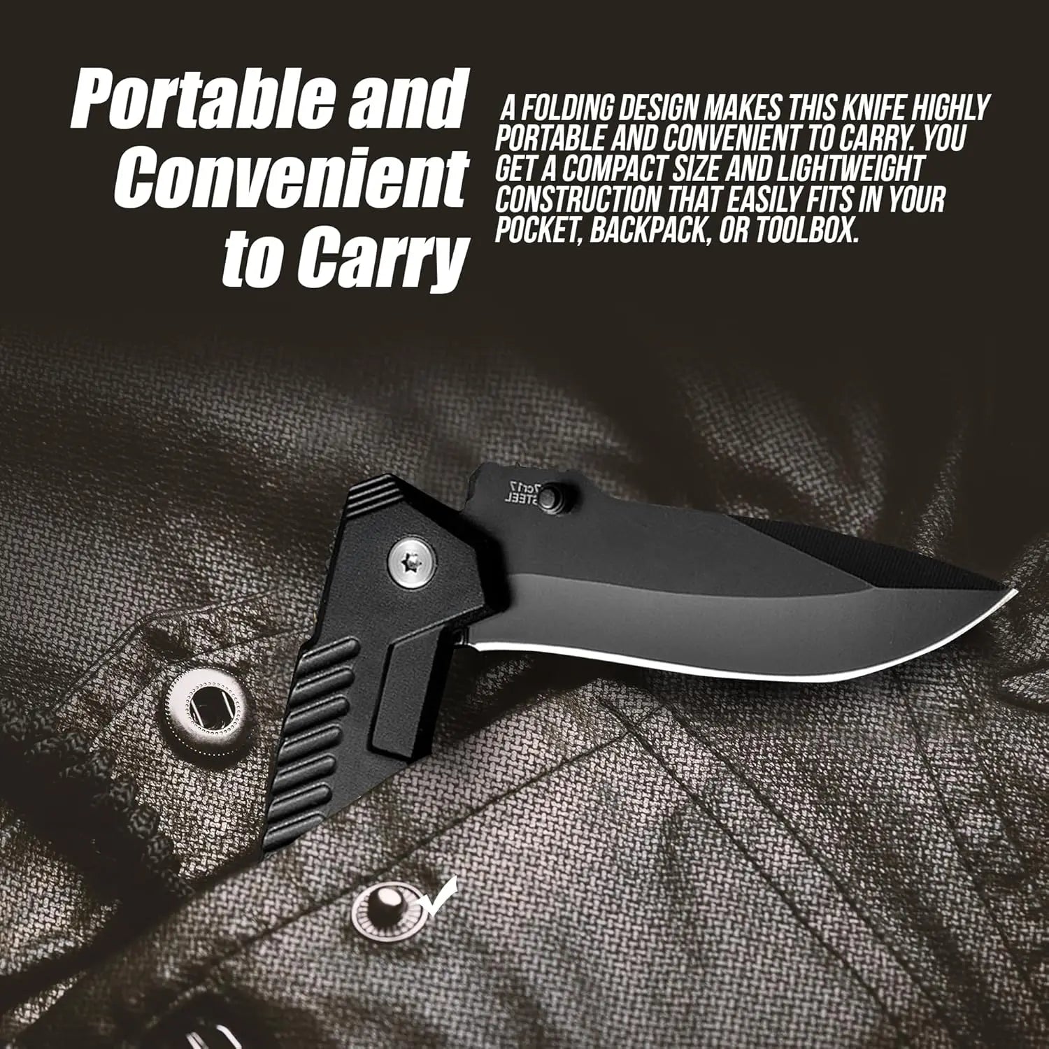 Folding pocket knife with pocket clip