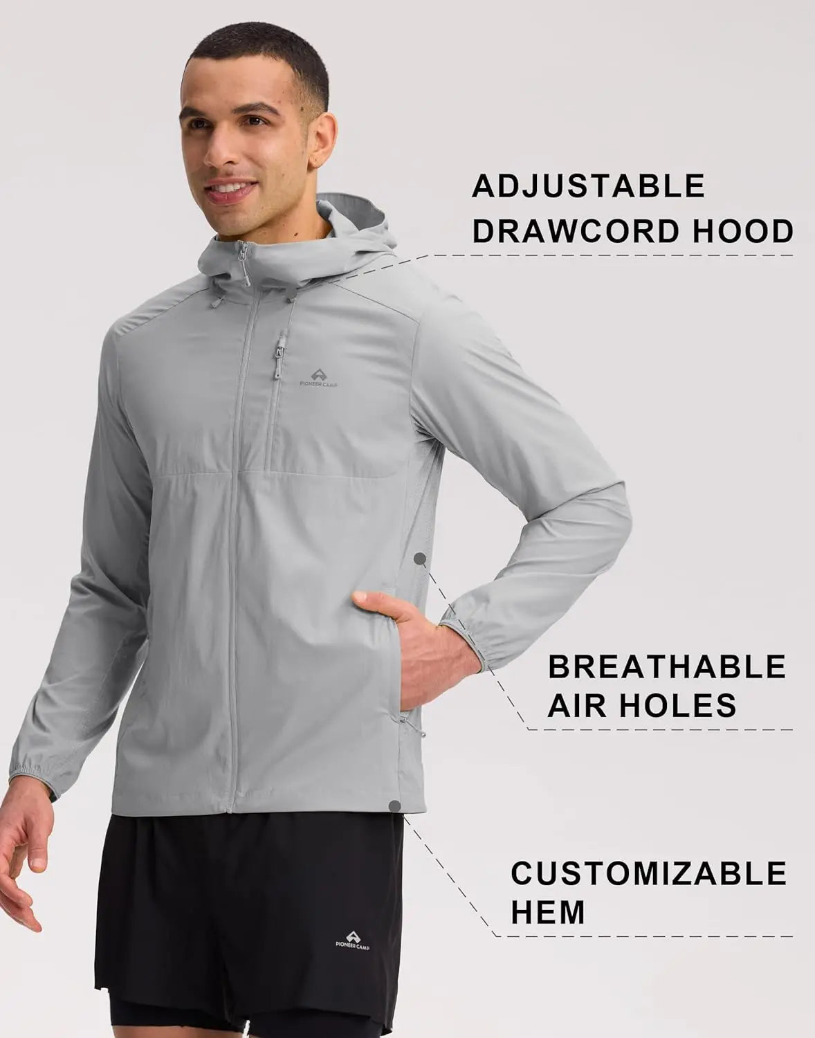 Men's UPF 100+ Sun Protection Hoodie