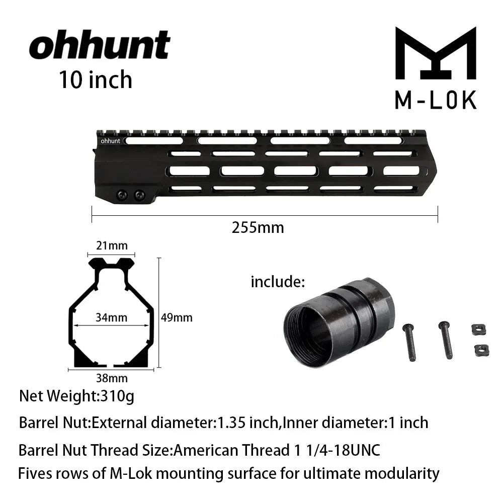 AR15 Free Float M-LOK Handguard