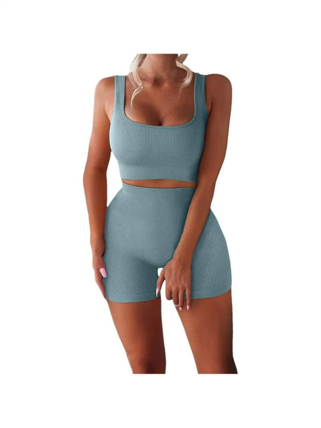 Workout Sets for Women 2 Piece Seamless