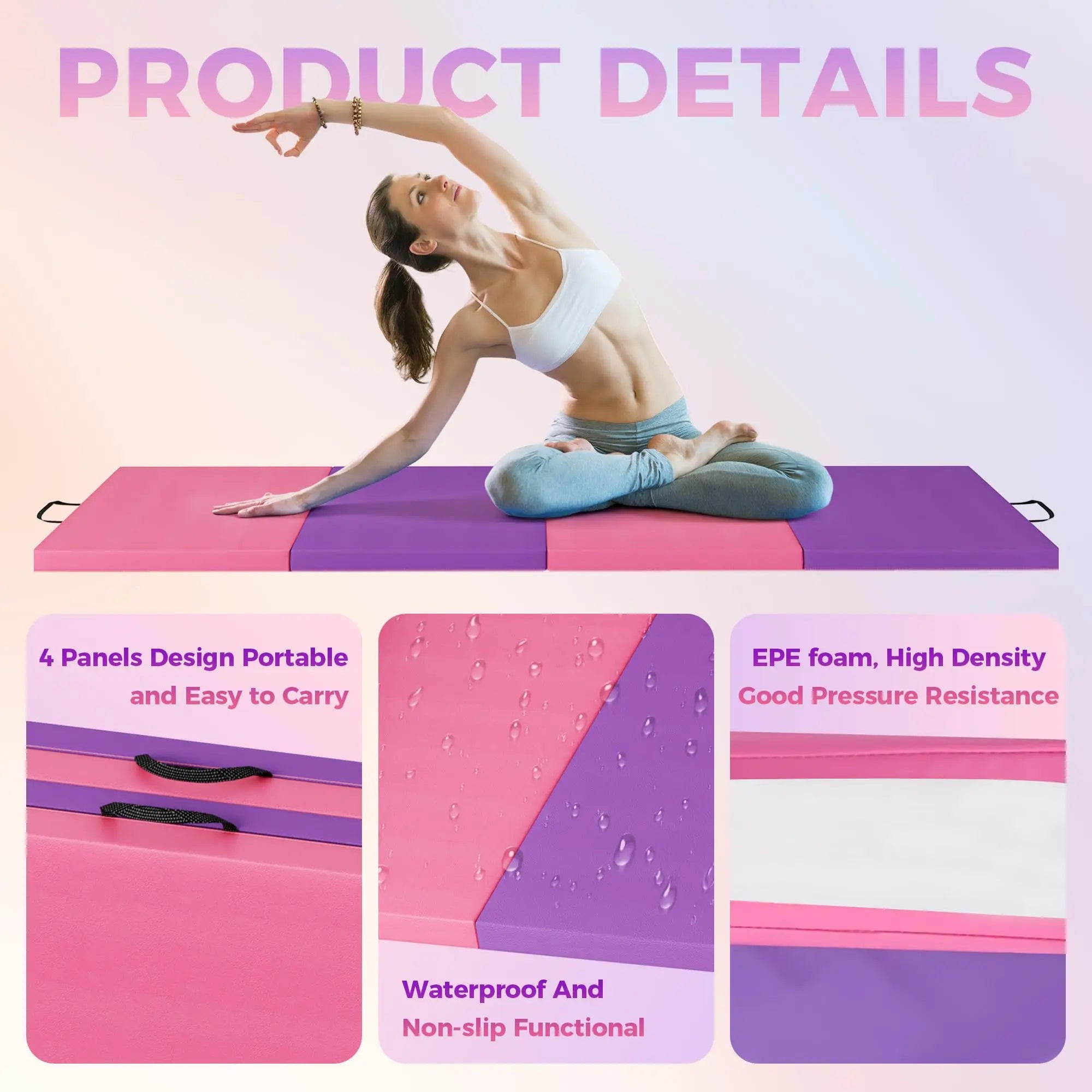 Gymnastics 4-/5-fold Exercise Mats