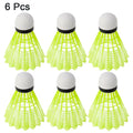 6/12PCS Green Badminton Nylon Shuttlecock