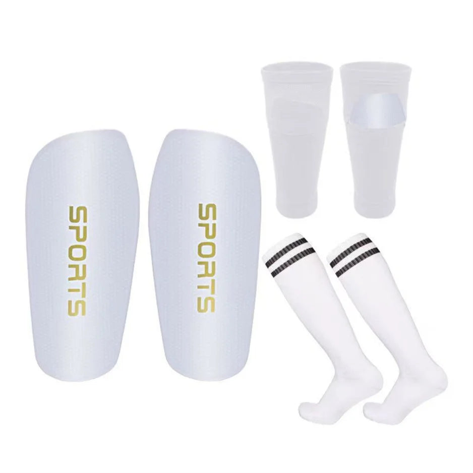 1 Pair Soccer Shin Guard Pad Adult socks