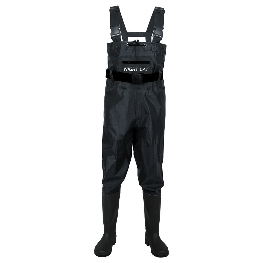 Unisex Waterproof Nylon PVC Waders