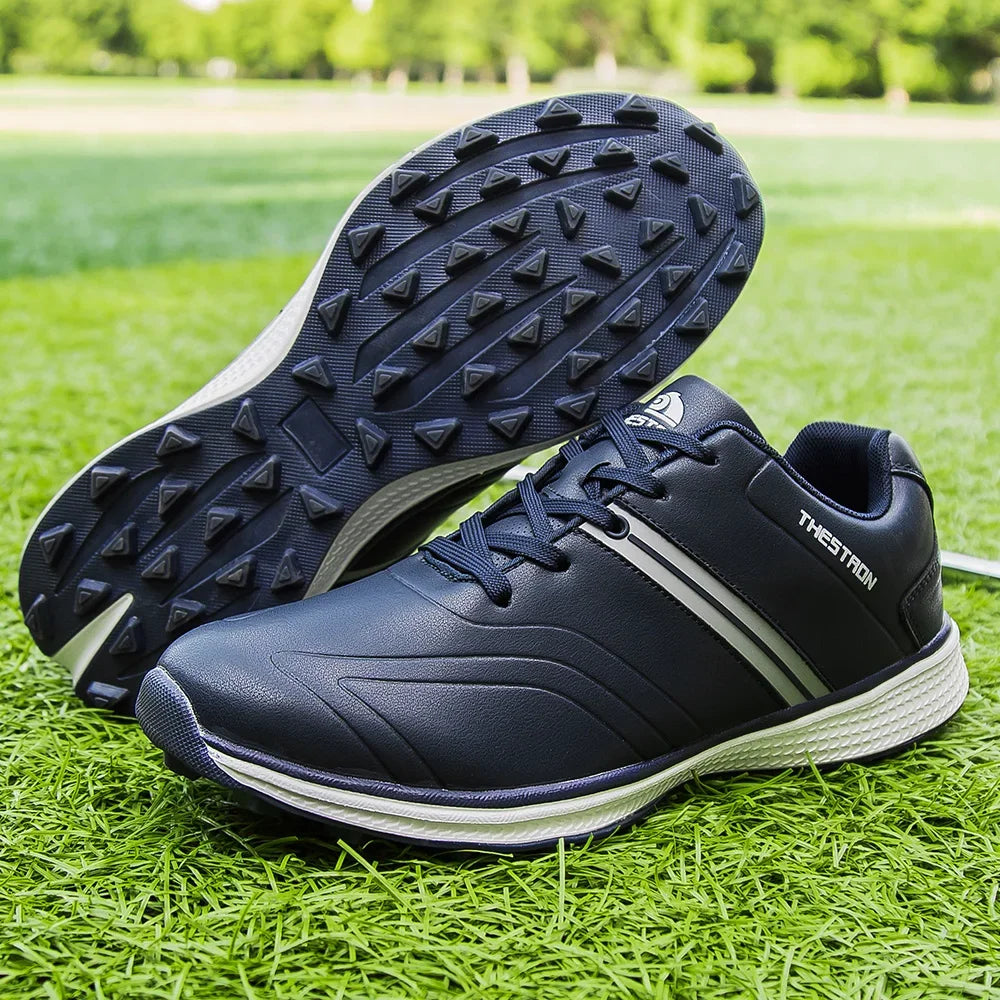 Men Waterproof Golf Sport Shoes