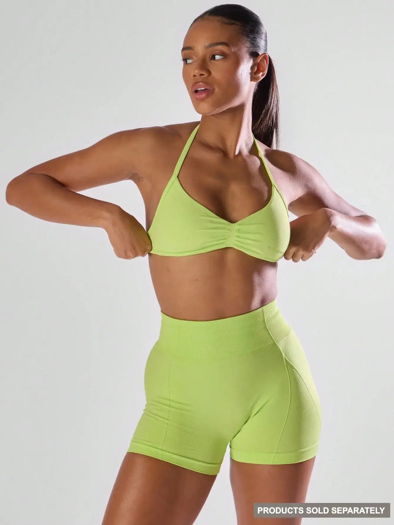 Sport Fitted Sports Bra Open Back l