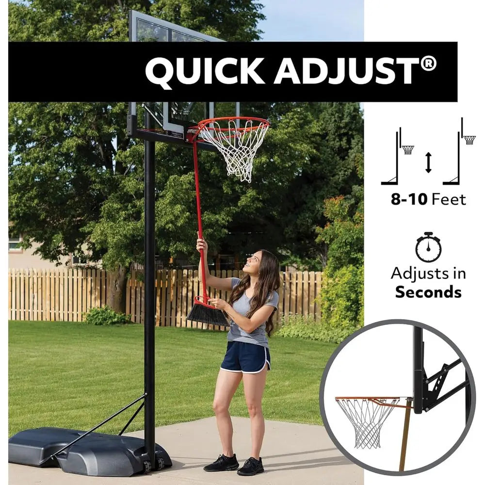 50 Inch Tempered Glass Basketball Backboard