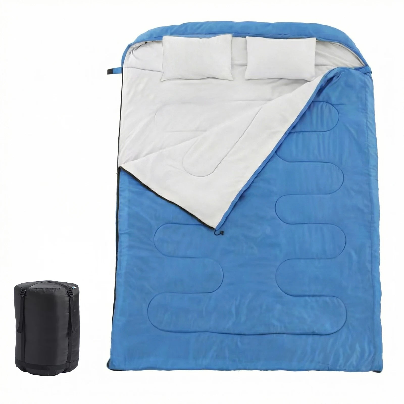 Portable Compact Sleeping Bag for 2 Person