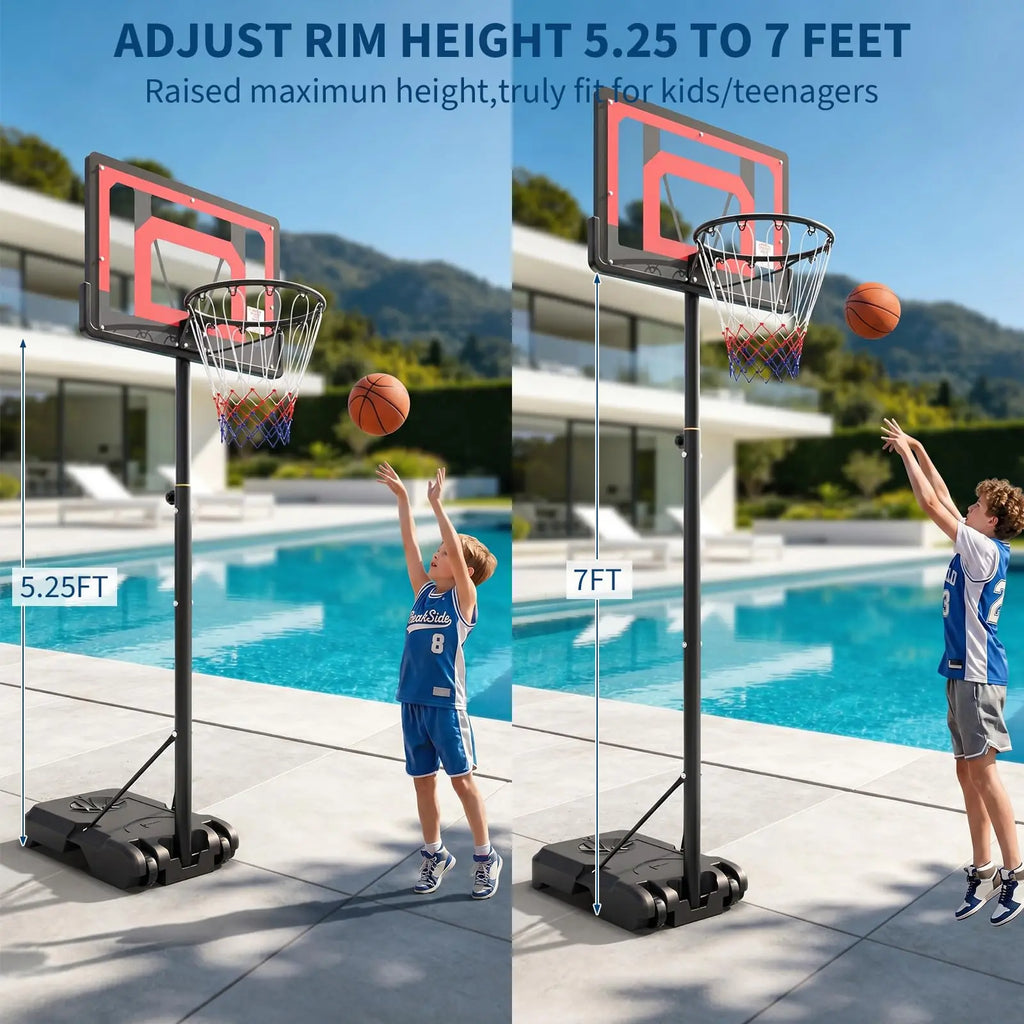 Portable Basketball Hoop 33''