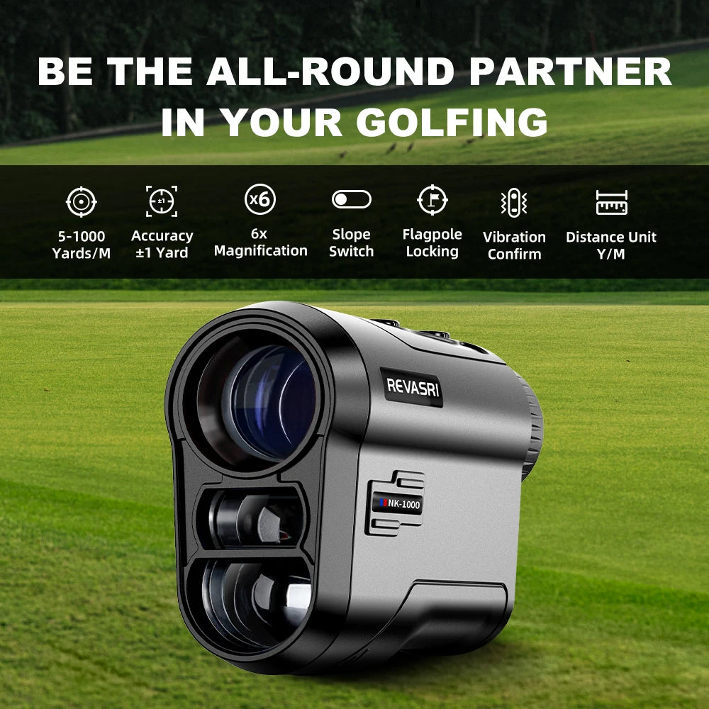 6x Magnification Golf Rangefinder