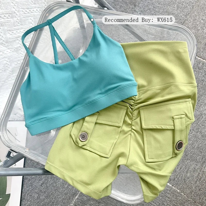 Lift Butt Fitness Ladies Yoga  Short Pants