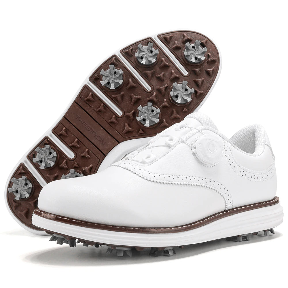 Spiked Men Golf Shoes Waterproof