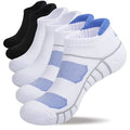 6 Pair Athletic Unisex  Ankle Socks