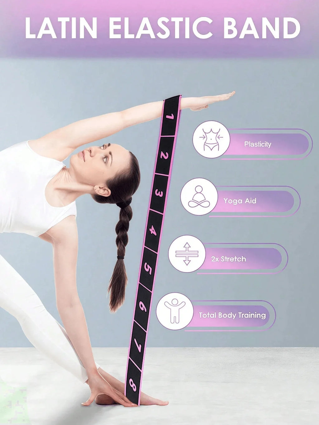 Professional Gymnastics Stretch Resistance Band