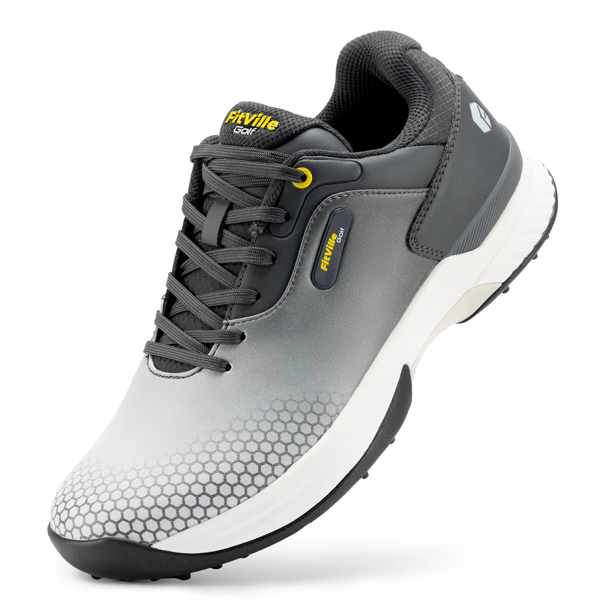 Wide men's golf shoes non-slip