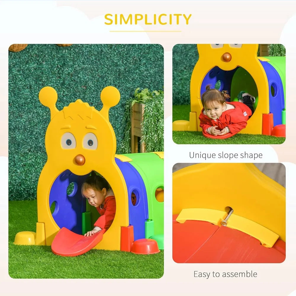Toddler Play Tunnel for Crawling and Climbing