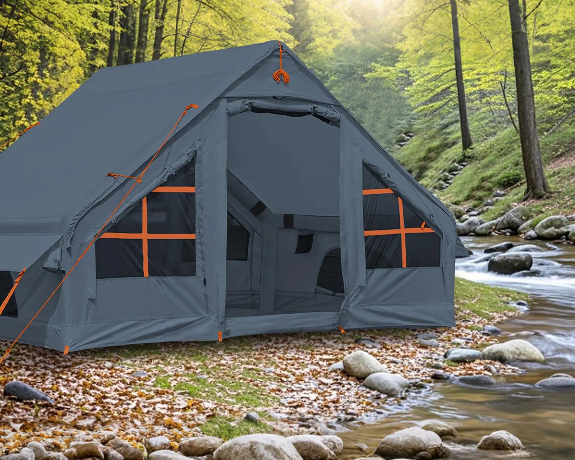 Inflatable Camping Tent With Awning