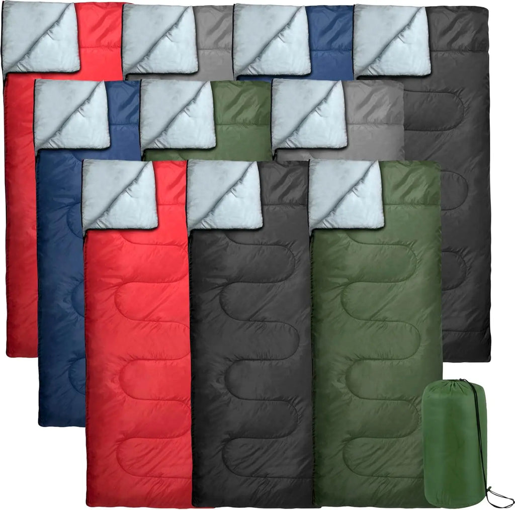 Bulk 10 Pack Envelope Sleeping Bags