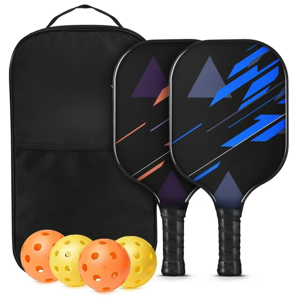 2 -4 Pack USAPA Approved Fiberglass Pickleball Paddles Set