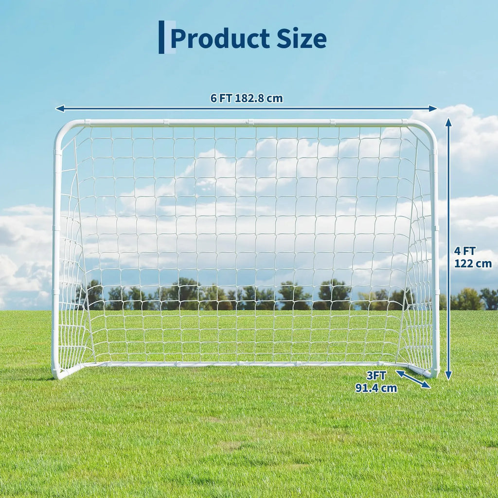 6x4ft Portable Soccer Goal