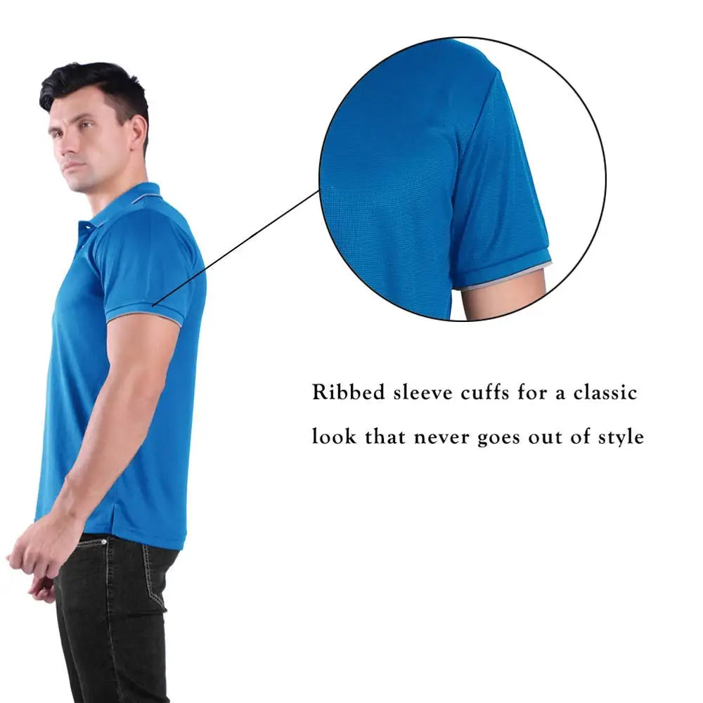 Men's Polo Golf  Shirts Short Sleeve