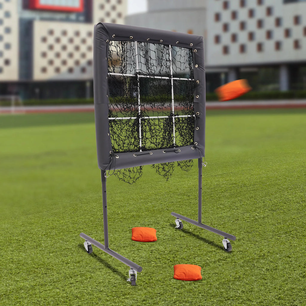 9 Hole Baseball Pitching Net Field