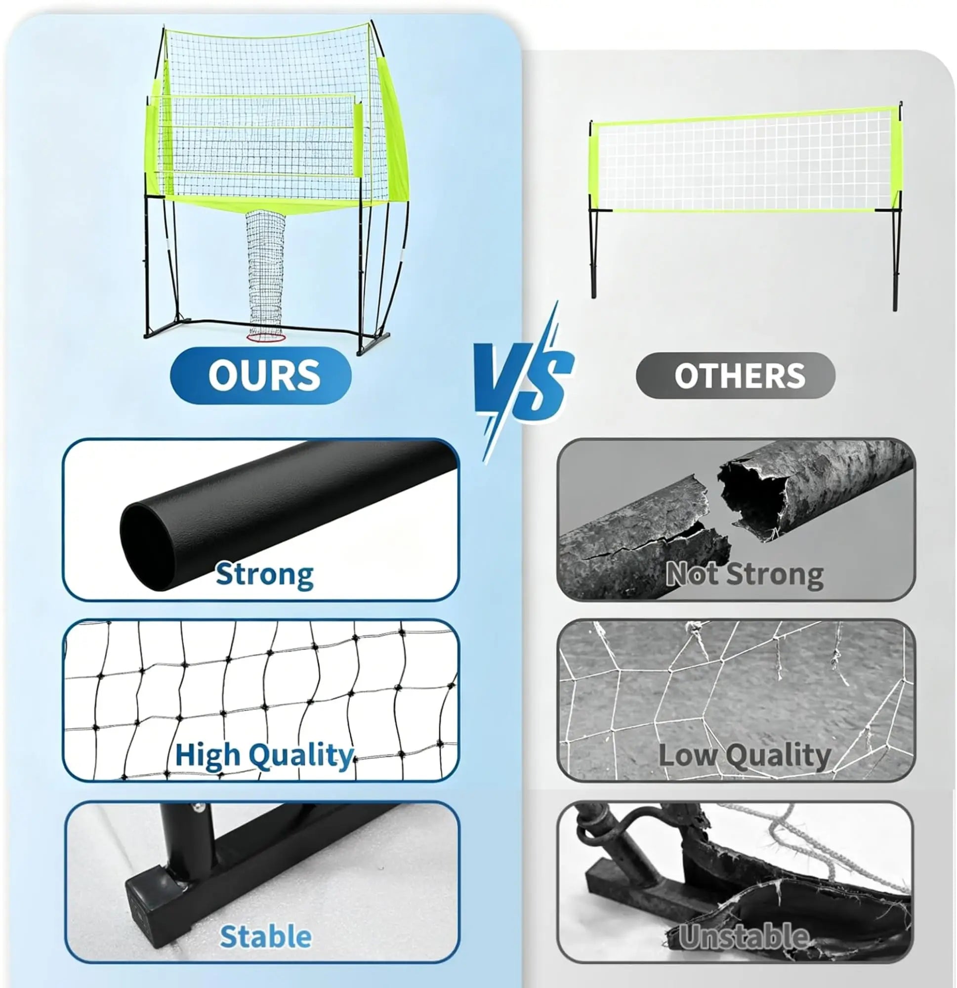 Volleyball Net Height Adjustable