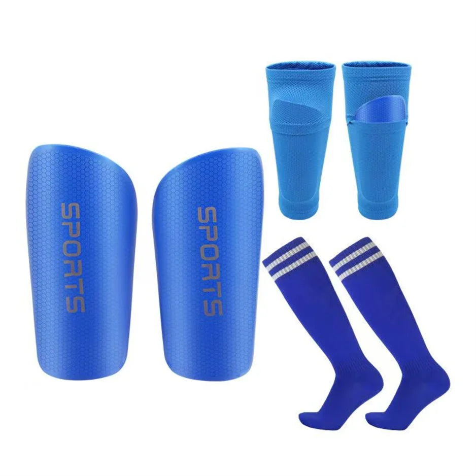 1 Pair Soccer Shin Guard Pad Adult socks