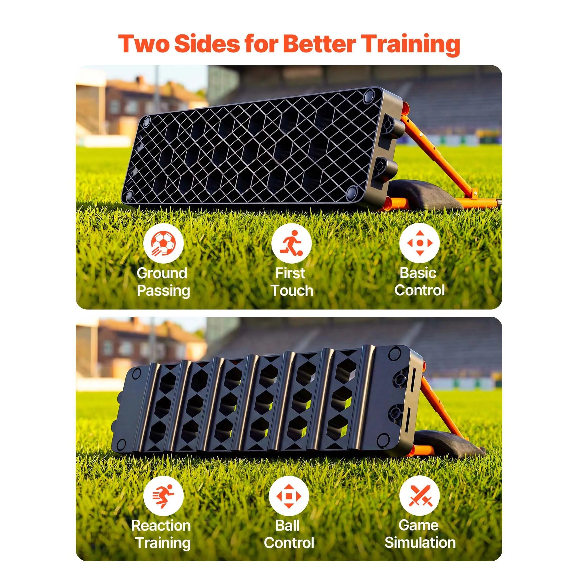 37.4x9.8in Soccer Rebounder Board