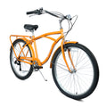 26 Inch 7 Speed Beach Cruiser Bike