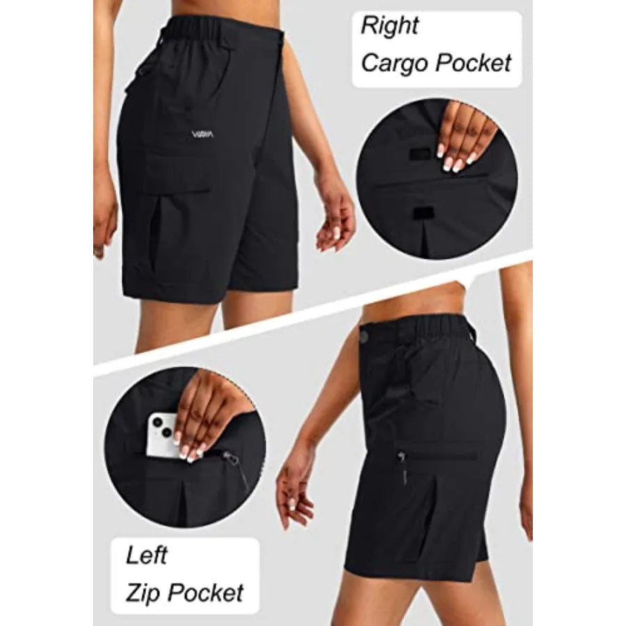 Unisex 7" Hiking Cargo Shorts with Pockets