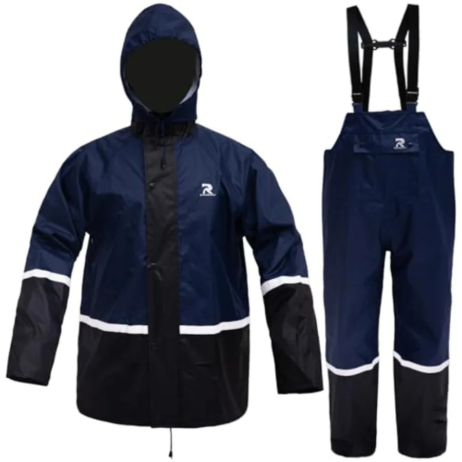 Rain Jacket with Bib Overalls