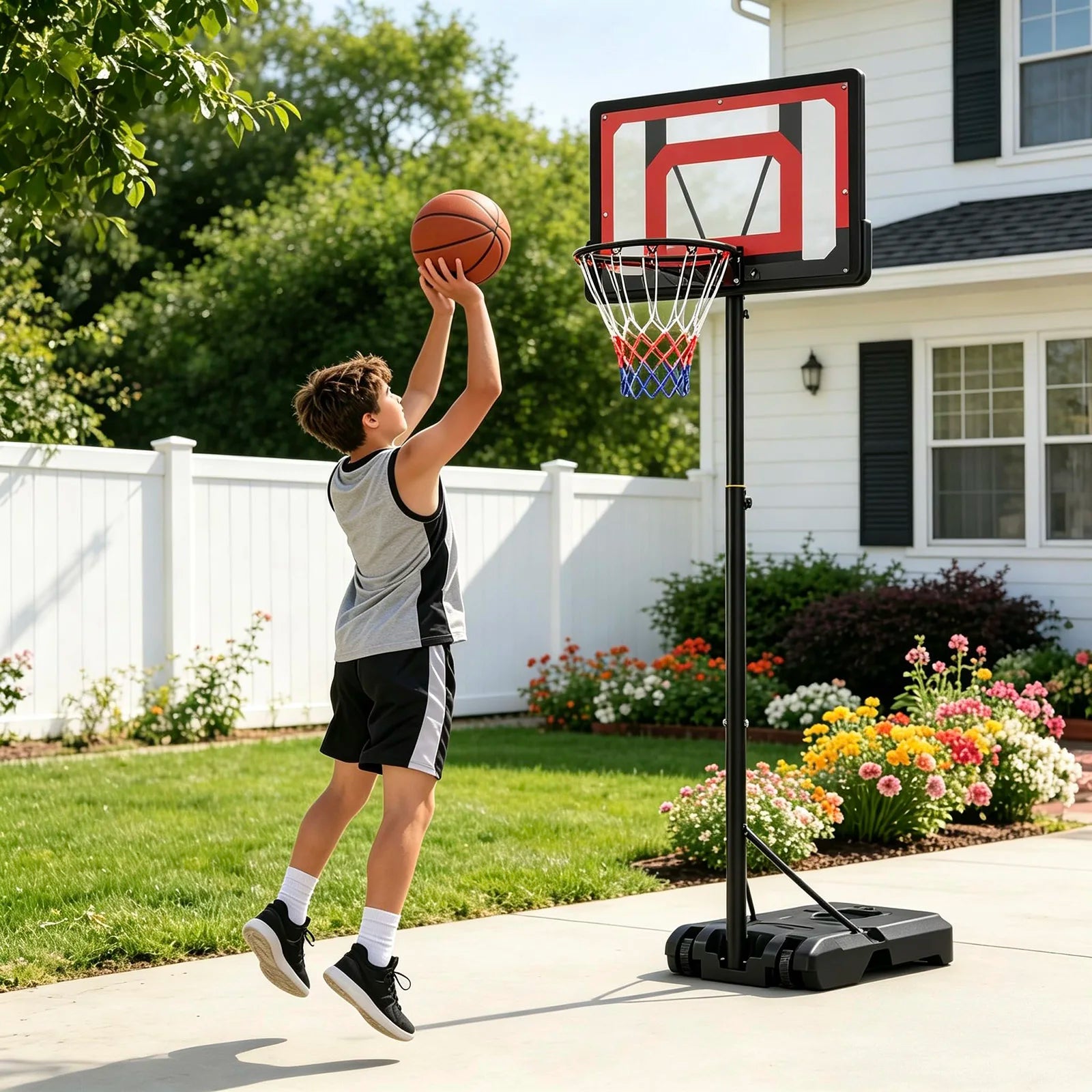 Portable Basketball Hoop 33''
