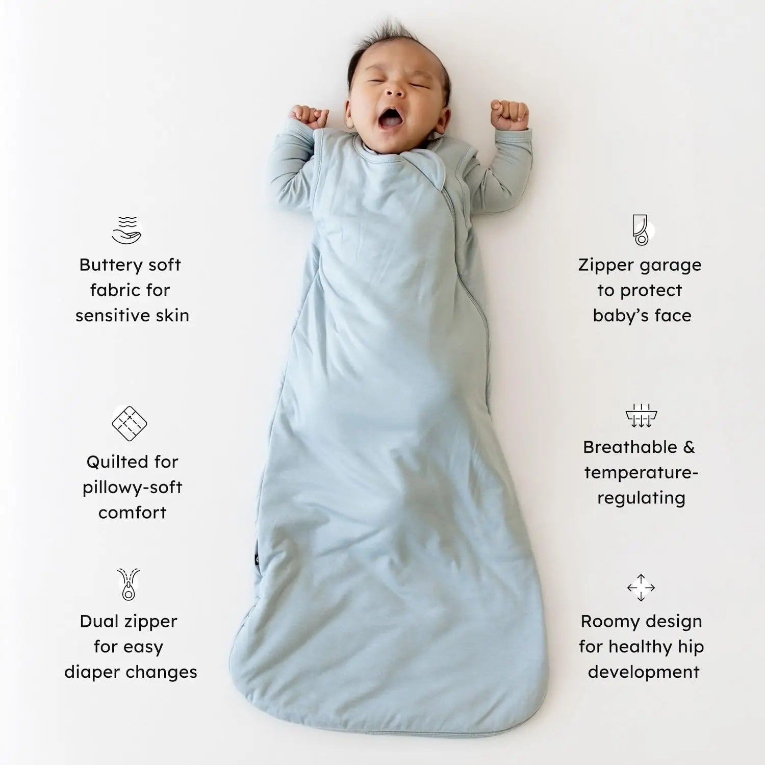 Bamboo Rayon Sleeping Bag for Babies