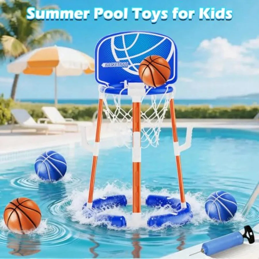 Pool Basketball Hoop with Backboard