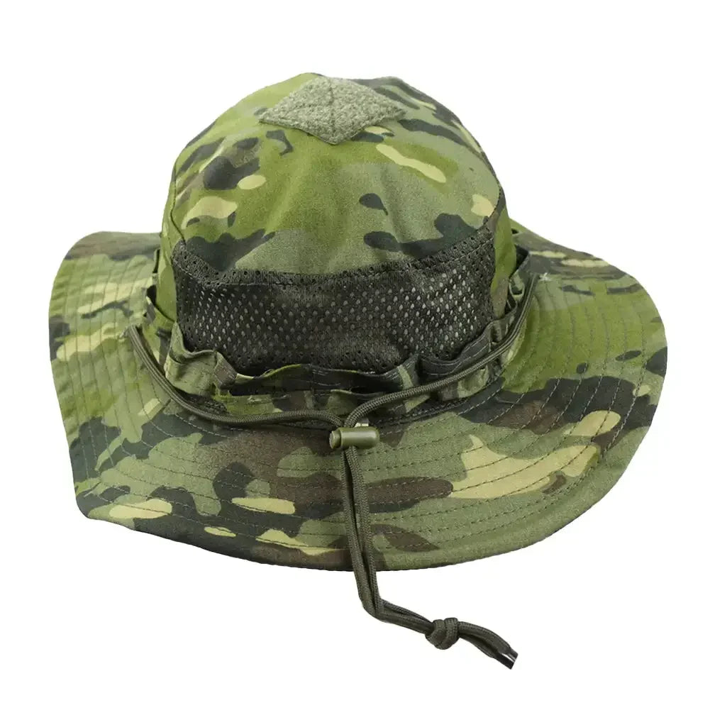 Tactical Camouflage Boonie Cap Wide Brim