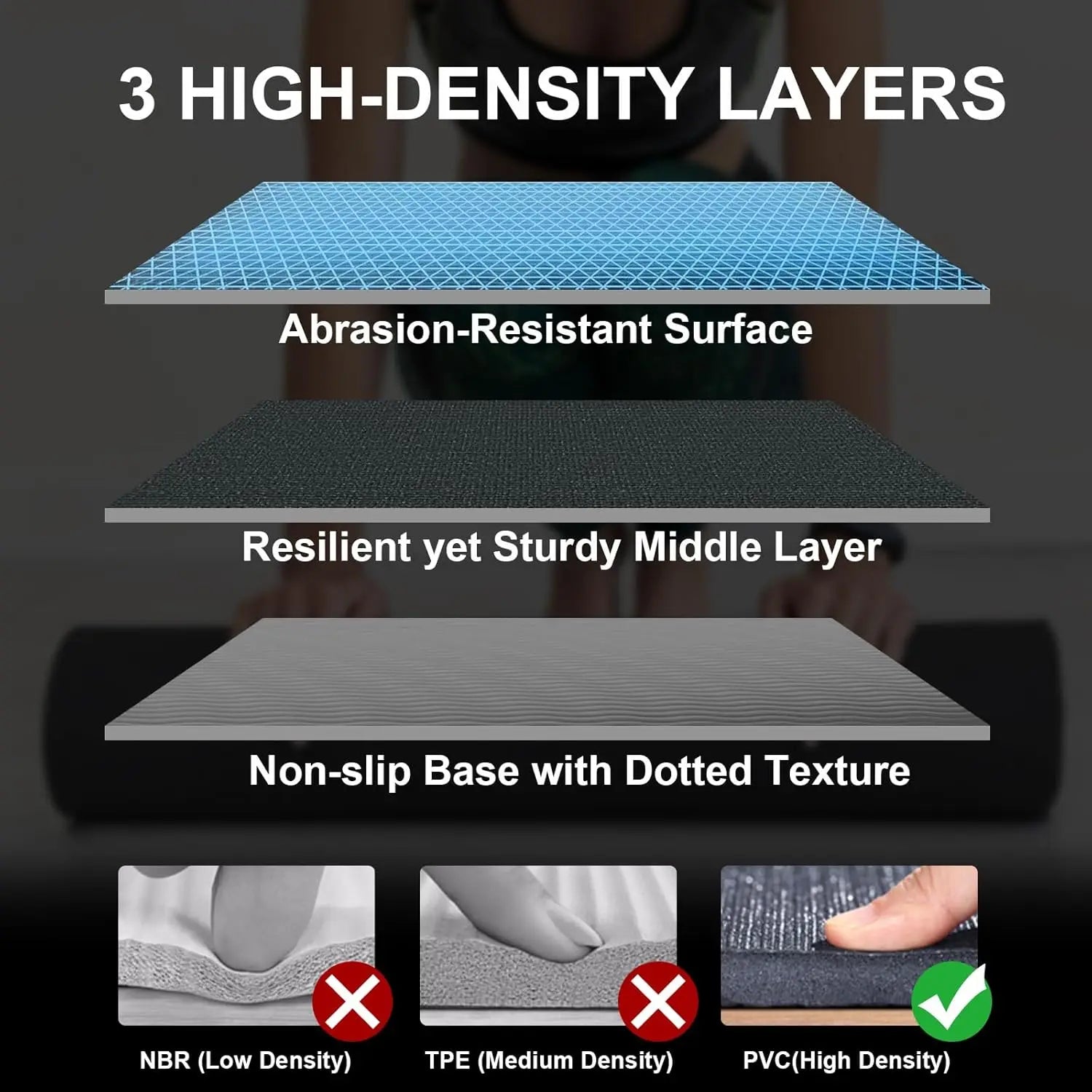 Extra-Large 8'x5' Home Gym Mat