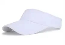 Unisex Solid Color Sun Caps