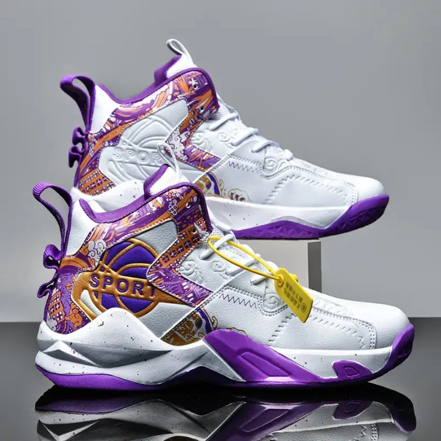 Men's  EVA -Absorbing High-Top Basketball Sneakers