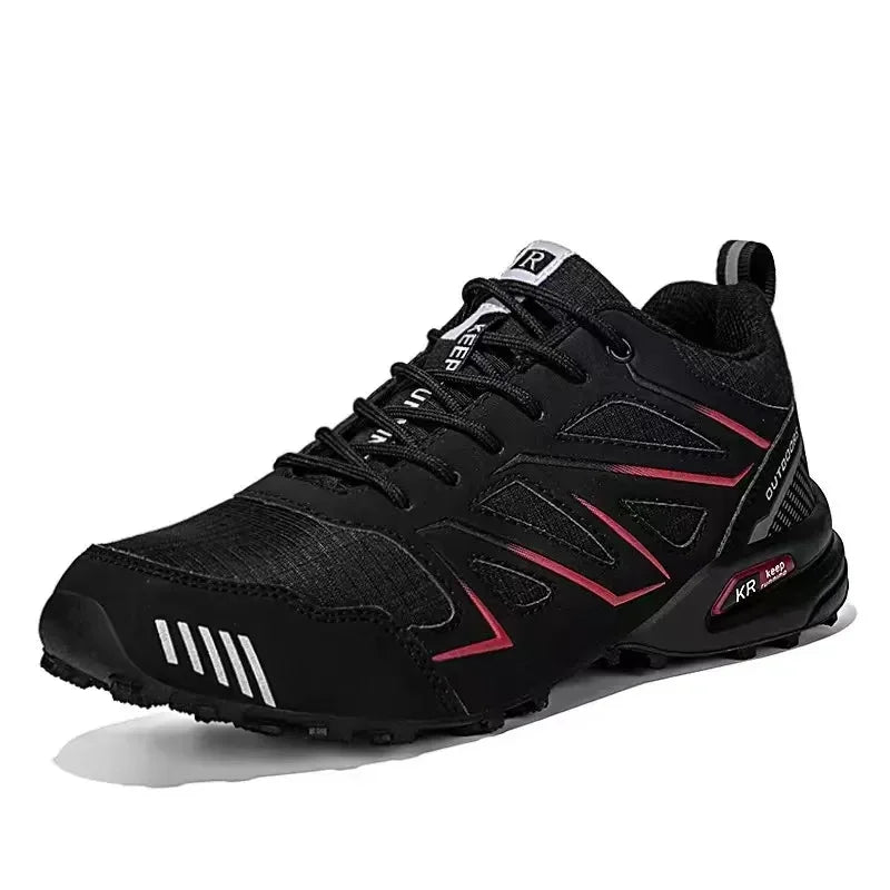 Leather Hiking Training Boots Large Size