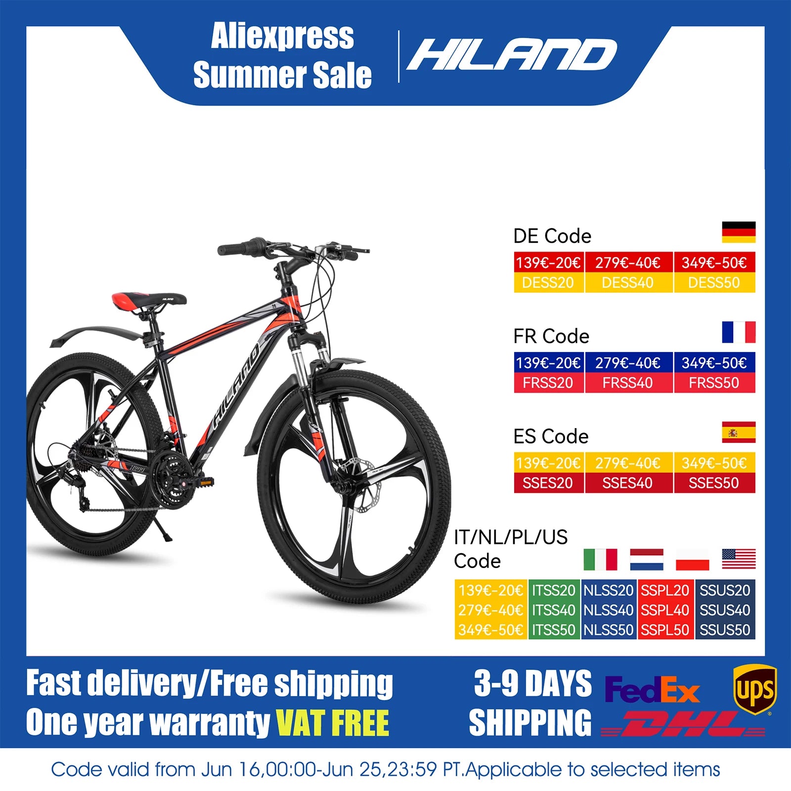 Mountain Bike 21 Speeds